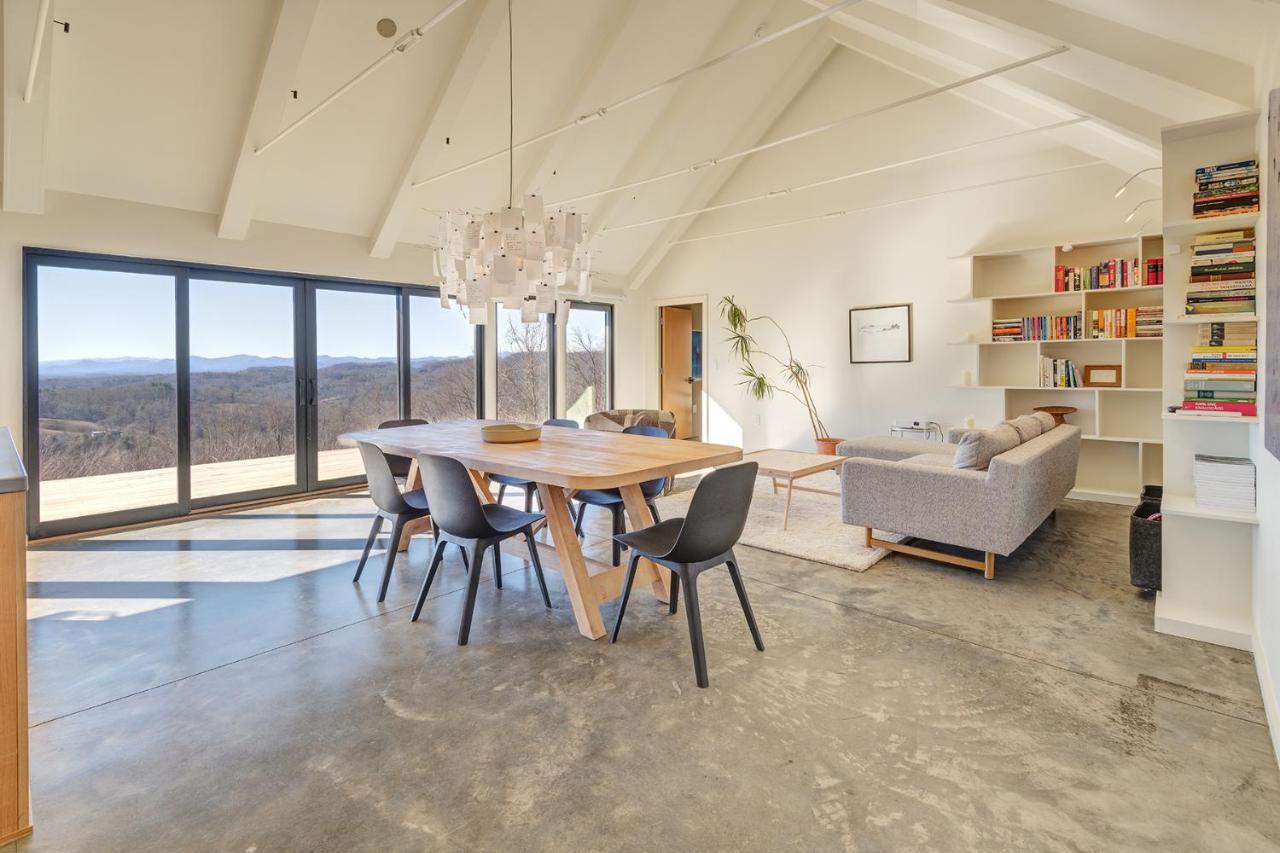 Вилла Morgan Branch Cabin In Marshall Экстерьер фото